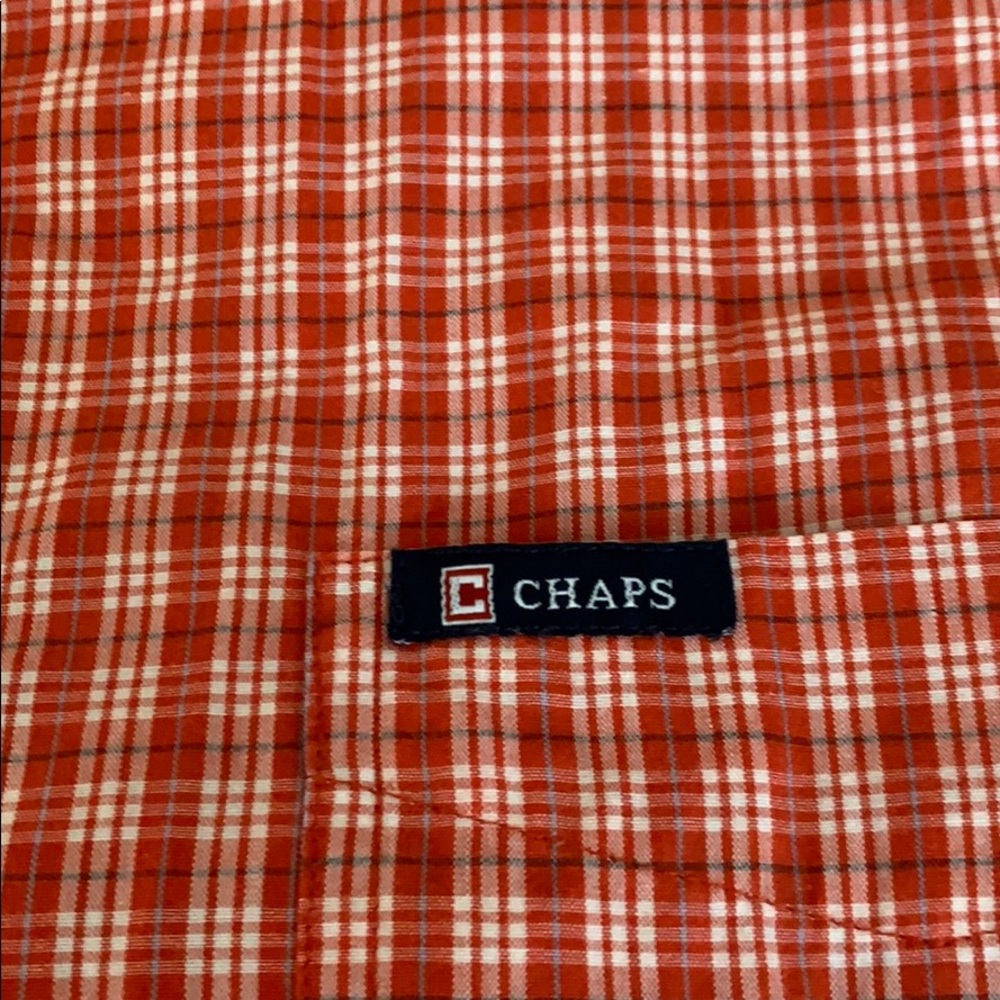 Chaps Short Sleeve Button Down - Picture 2 of 4